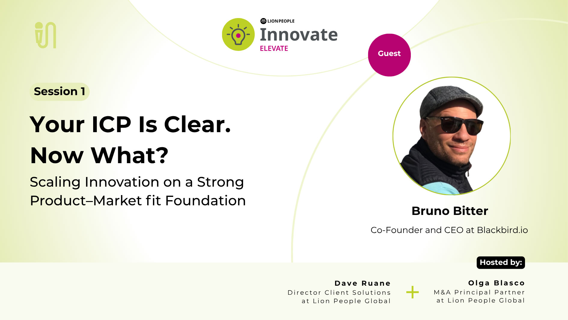 Your ICP is clear. Now What? Scaling innovation on a strong product, market fit foundation.